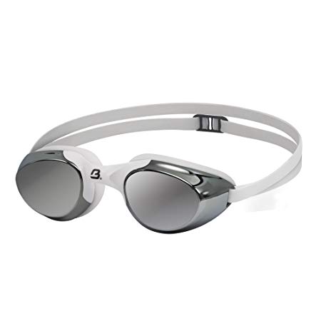 Barracuda Swim Goggle MERMAID MIRROR – Mirror Lenses One-piece Frame Soft Seals Streamlined Design, Anti-Fog UV Protection, Comfortable Fit Lightweight for Women Ladies #13110