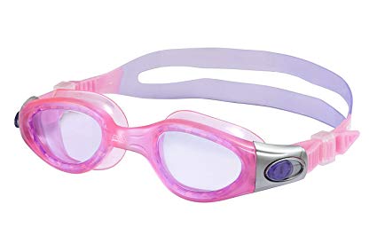 Zoggs Lil Phantom Elite Kid’s Swim Goggles. Anti-Fog. UVA and UVB protection. Leak Free Gaskets. MOST COMFORTABLE KID’S GOGGLE EVER MADE. BEST SWIM GOGGLES YOUR CHILD HAS EVER USED! (Pink/Purple)