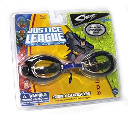 Justice League Super Soft Swim Goggles