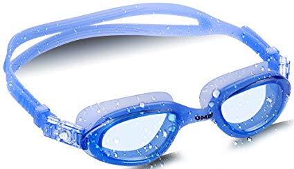 OMID Anti-fog Swim Goggles - No Leaking Swimming Goggles Lens with Excellent Visibility and Adjustable Strap for Men, Women and Youth (Clear/Mirrored Optional)