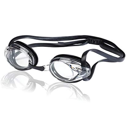 Speedo Unisex Vanquisher Optical Goggle Black/Smoke -2.0