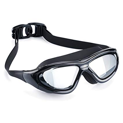 Swim Goggles,Swimming Goggles Professional Anti Fog No Leaking UV Protection Wide View Swim Goggles For Women Men Adult Youth Kids