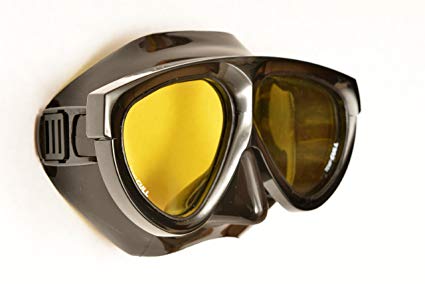 AQA/GULL Mantis Amber Lense Silicone Scuba Dive Mask