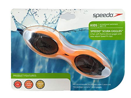 Speedo Kids Speedo Scuba Giggles Goggles -- Orange