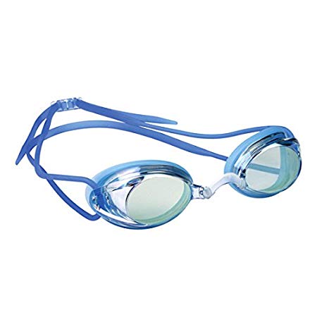 Kiefer Mach 5 Mirrored Swim Goggle with 3 Interchangeable Nosepieces