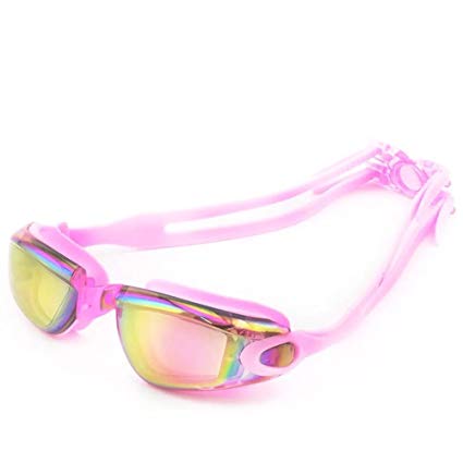 Junior Swim Goggles for Kids HD Anti-fog and Anti-UV Personas Plating Goggles (ages 4-12)