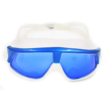 Whale Wide Vision Swim Mask Colorful Frame