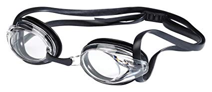 Speedo Junior Vanquisher Optical Swim Goggle, Clear/Clear, 7.0