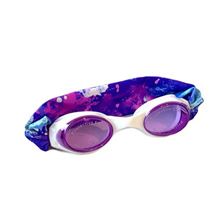 SPLASH Swim Goggles SPLASH UNICORN Comfortable, Fashionable, Fun - Fits Kids & Adults - Won't Pull Your Hair - Easy to Use - High Visibility Anti-Fog Lenses - PATENT PENDING